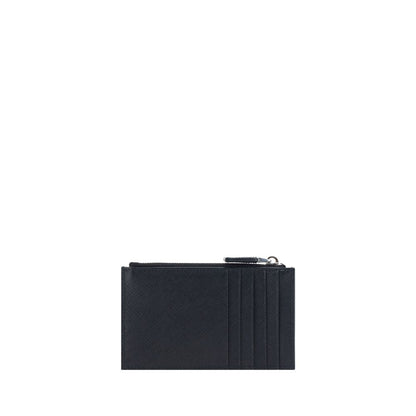 Black Calf Leather Bos Taurus Wallet