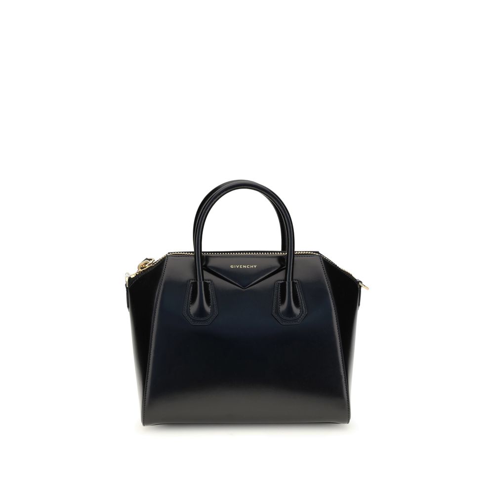 Black Calf Leather Bos Taurus Handbag