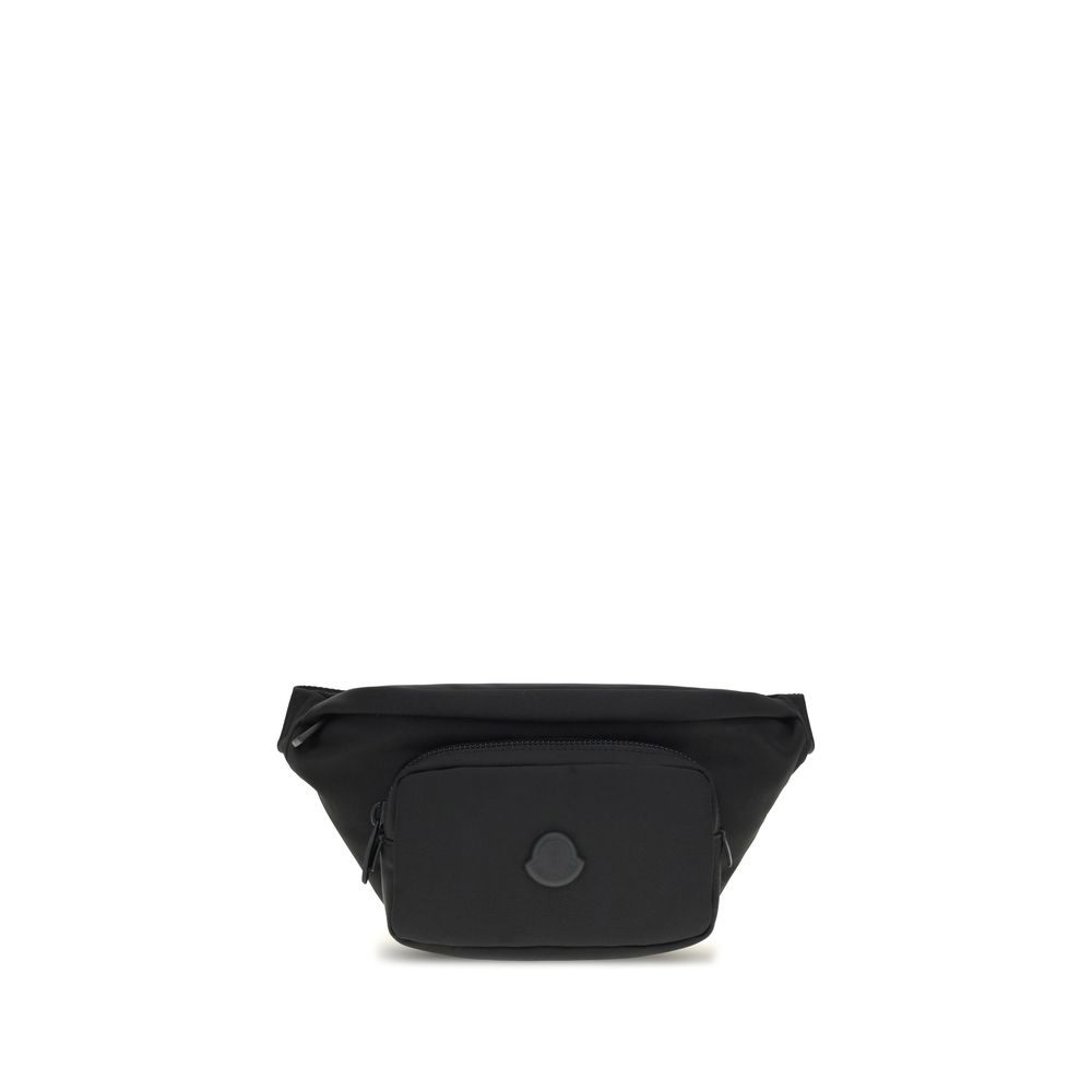 Black Nylon Clutch Bag