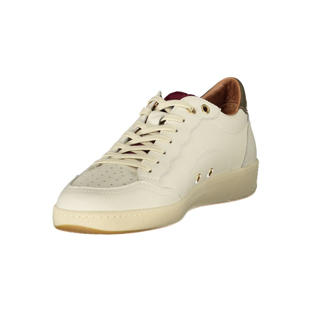 White Leather Men Sneaker