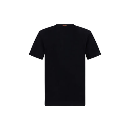 Black Cotton T-Shirt