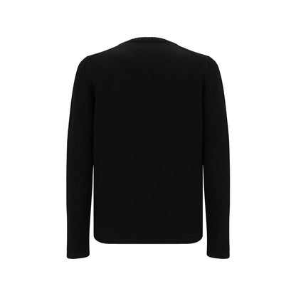 Black Fleece Wool Sweatshirt