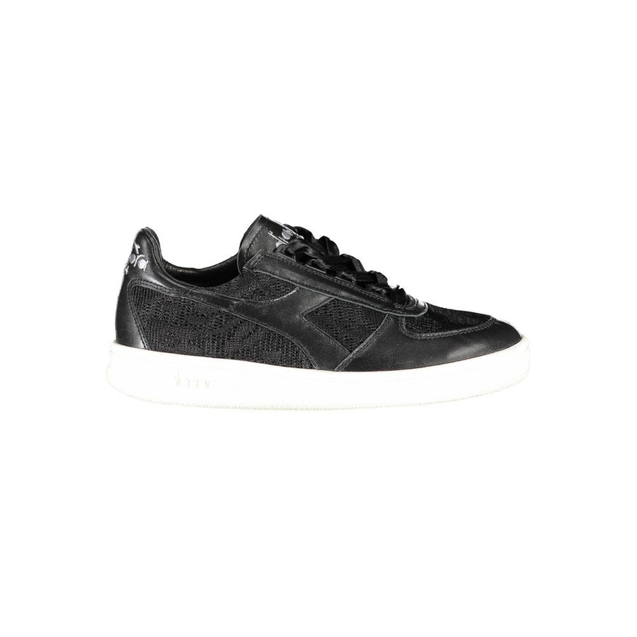 Black Fabric Sneaker