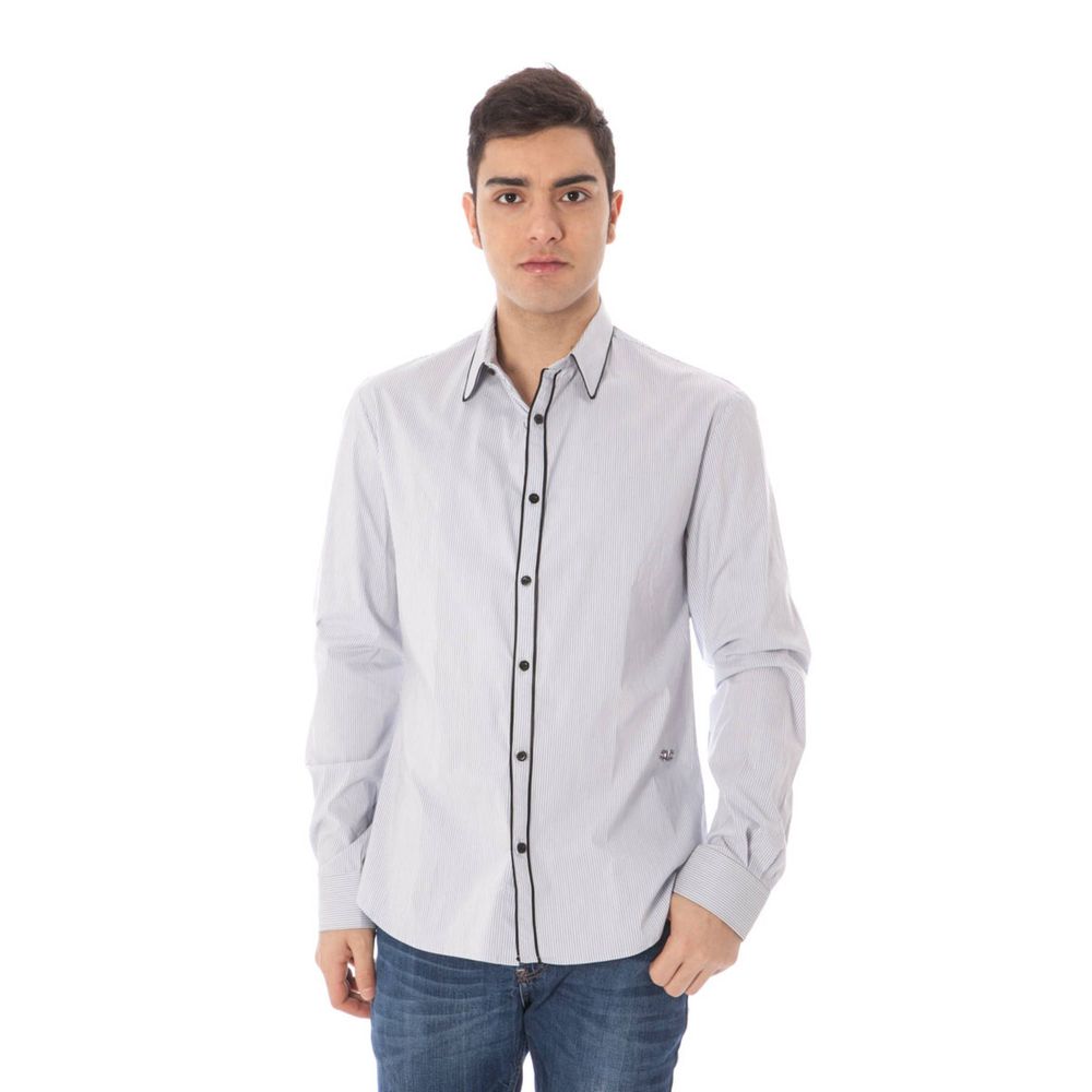 Azzurro Cotton Men Shirt