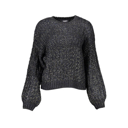 Black Polyester Sweater