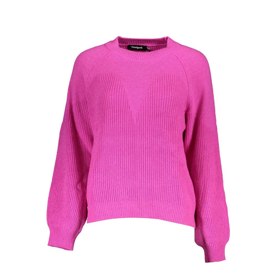 Pink Fabric Sweater