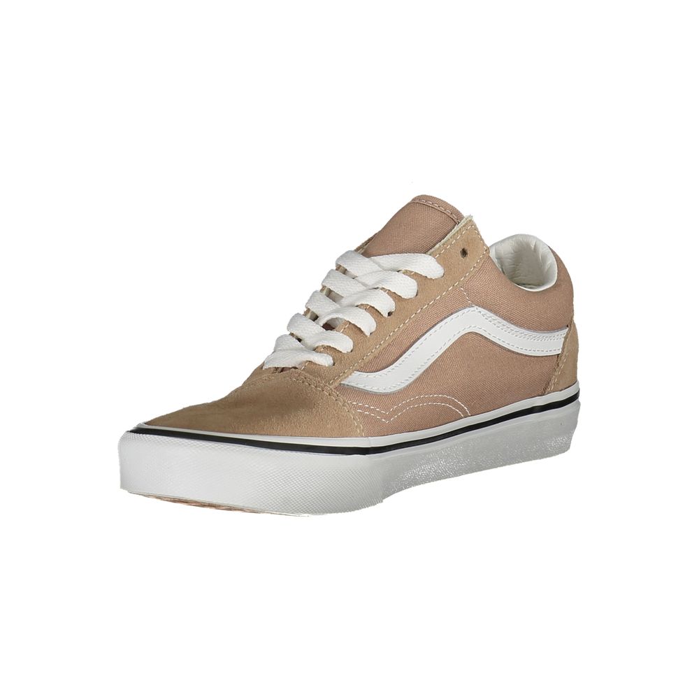 Beige Polyester Sneaker