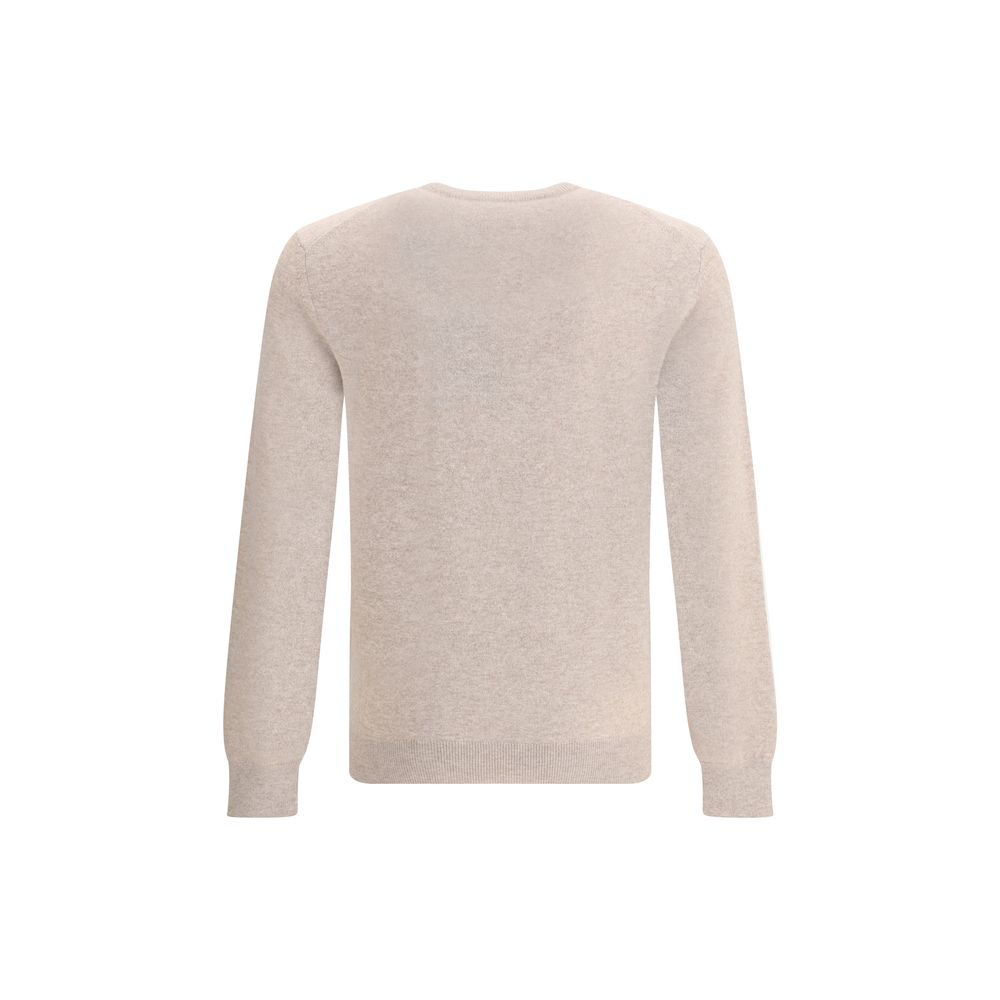 Beige Cashmere Cashmere Sweater
