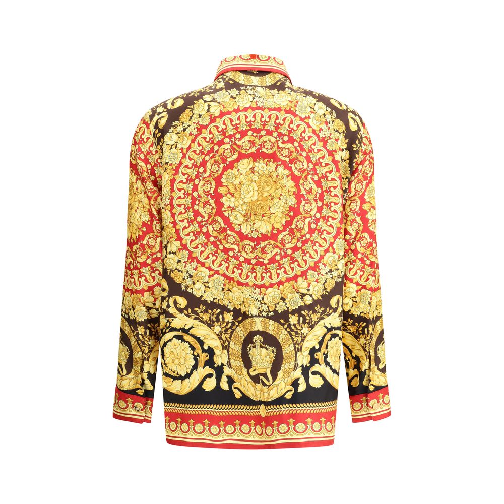 Multicolor Silk Pattern Shirt