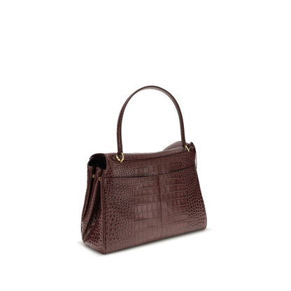 Brown Calf Leather Bos Taurus Handbag