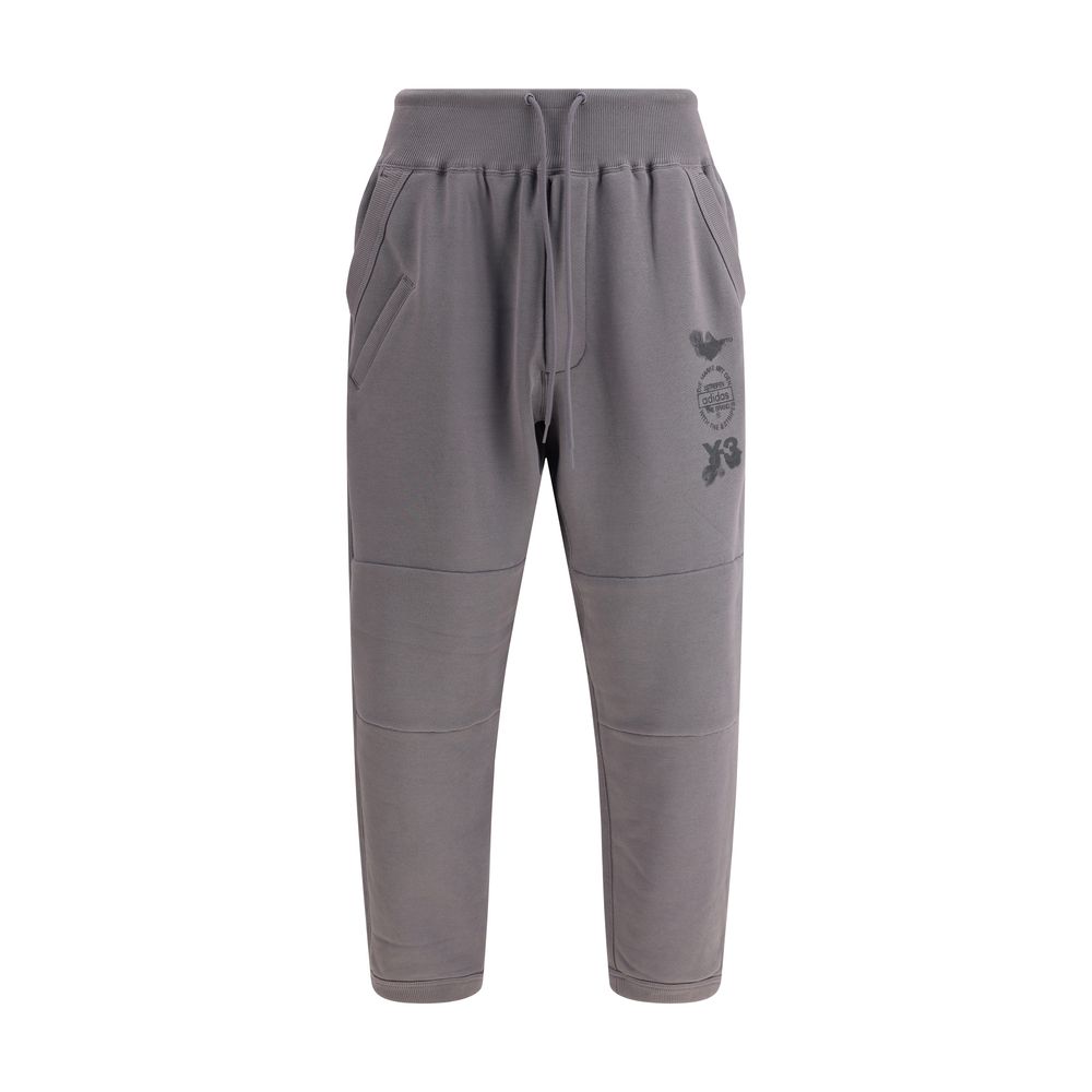 Gray Cotton Joggers (Workout Pants)