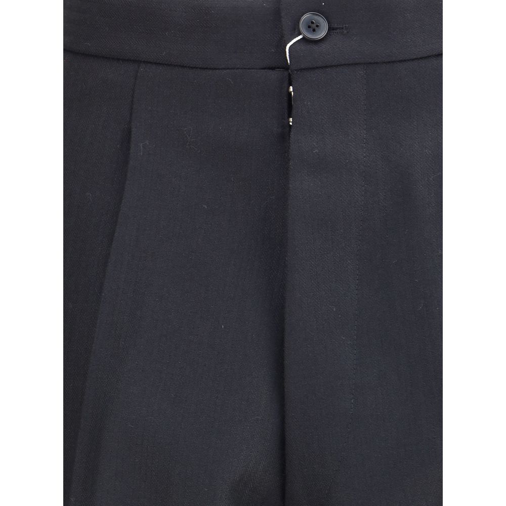 Black Wool Dress Pants