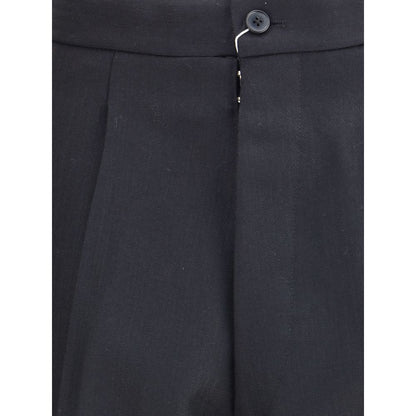 Black Wool Dress Pants