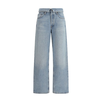 Light Blue Cotton Jeans Denim
