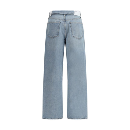 Light Blue Cotton Jeans Denim