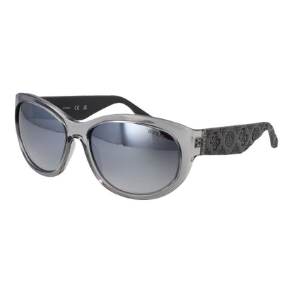 Gray Stainless Steel Sunglasses