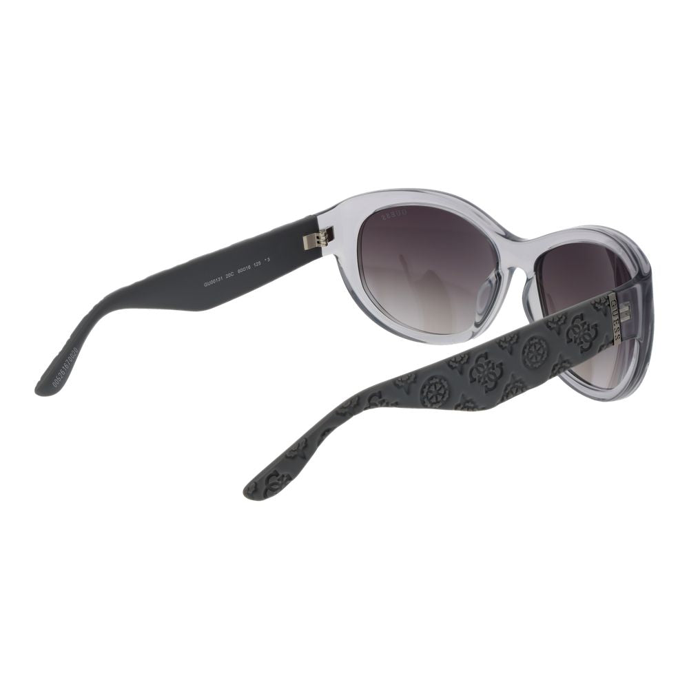 Gray Stainless Steel Sunglasses
