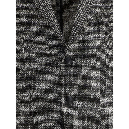 Gray Wool Blazer