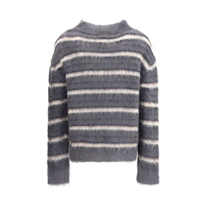 Gray Mohair Sweatshirt