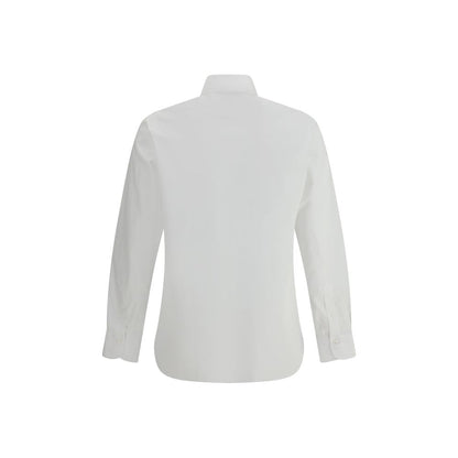 White Cotton Dress Shirt