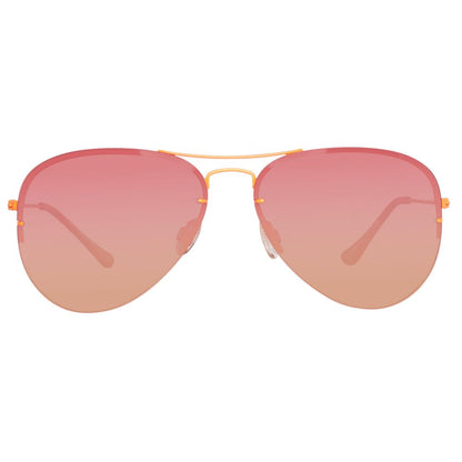 Orange Metal Sunglasses