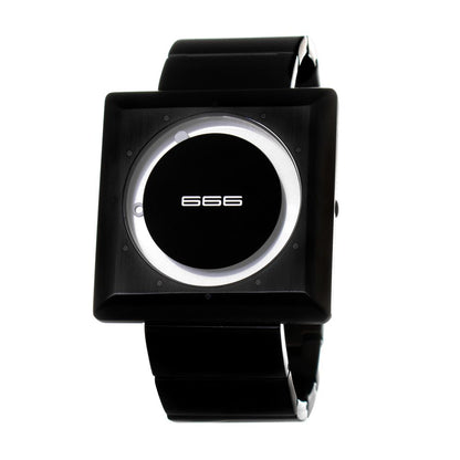 Black Stainless Steel Dress Watch