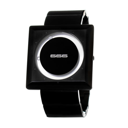 Black Stainless Steel Dress Watch