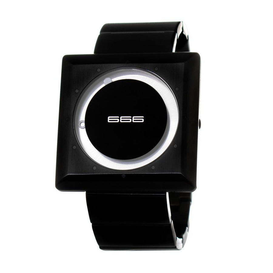 Black Stainless Steel Dress Watch