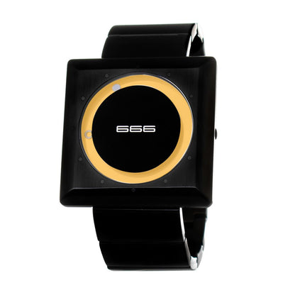 Black Stainless Steel Dress Watch