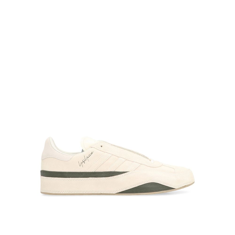 White Calfskin Low Top Sneakers
