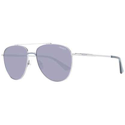 Gray Stainless Steel Sunglasses
