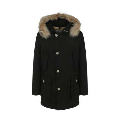 Black Cotton Parka