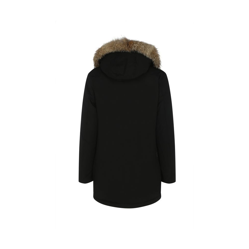 Black Cotton Parka