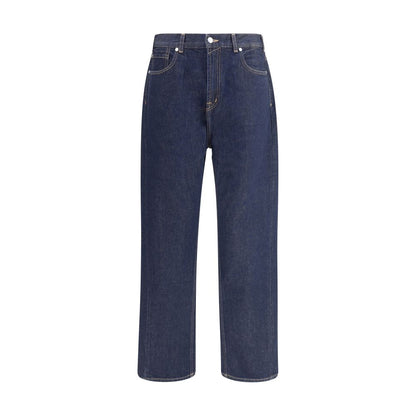 Blue Cotton Jeans Denim
