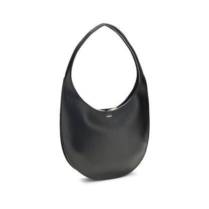 Black Leather Shoulder Bag