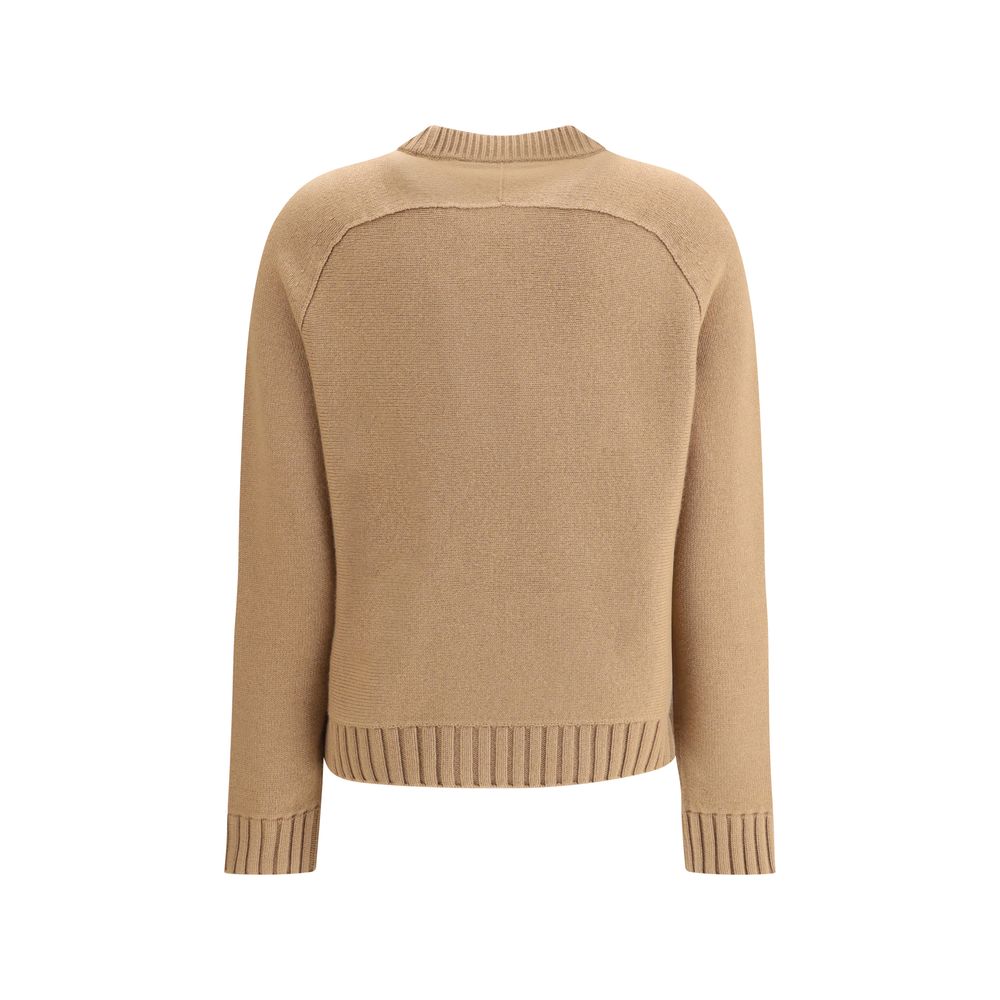 Beige Wool Sweatshirt