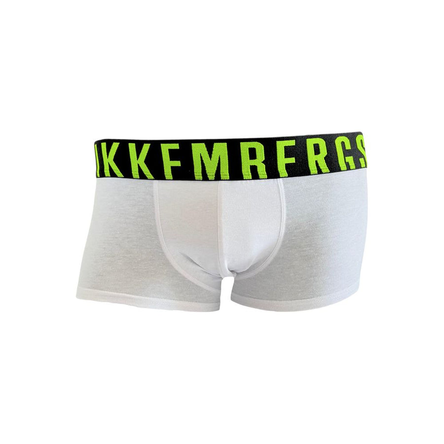 White Cotton Men's Boxer