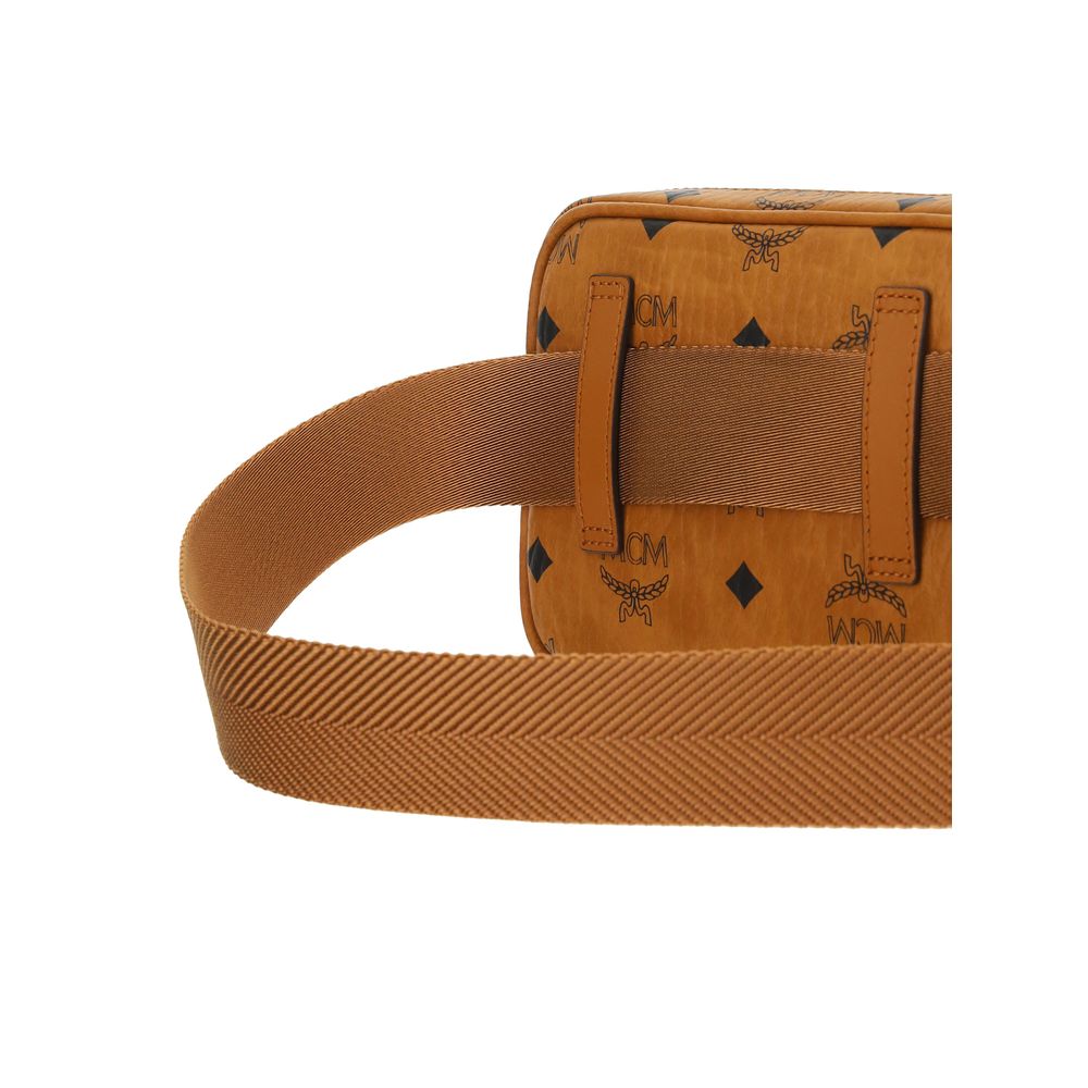 Brown Cotton Shoulder Bag