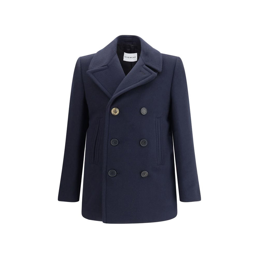 Blue Wool Coat