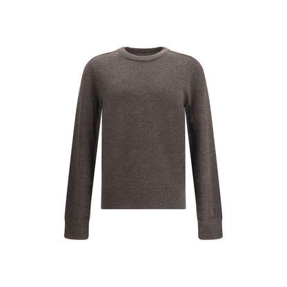 Brown Wool Sweatshirt