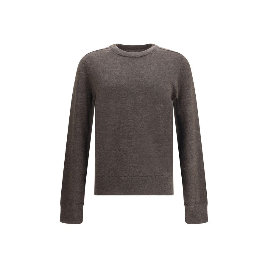 Brown Wool Sweatshirt