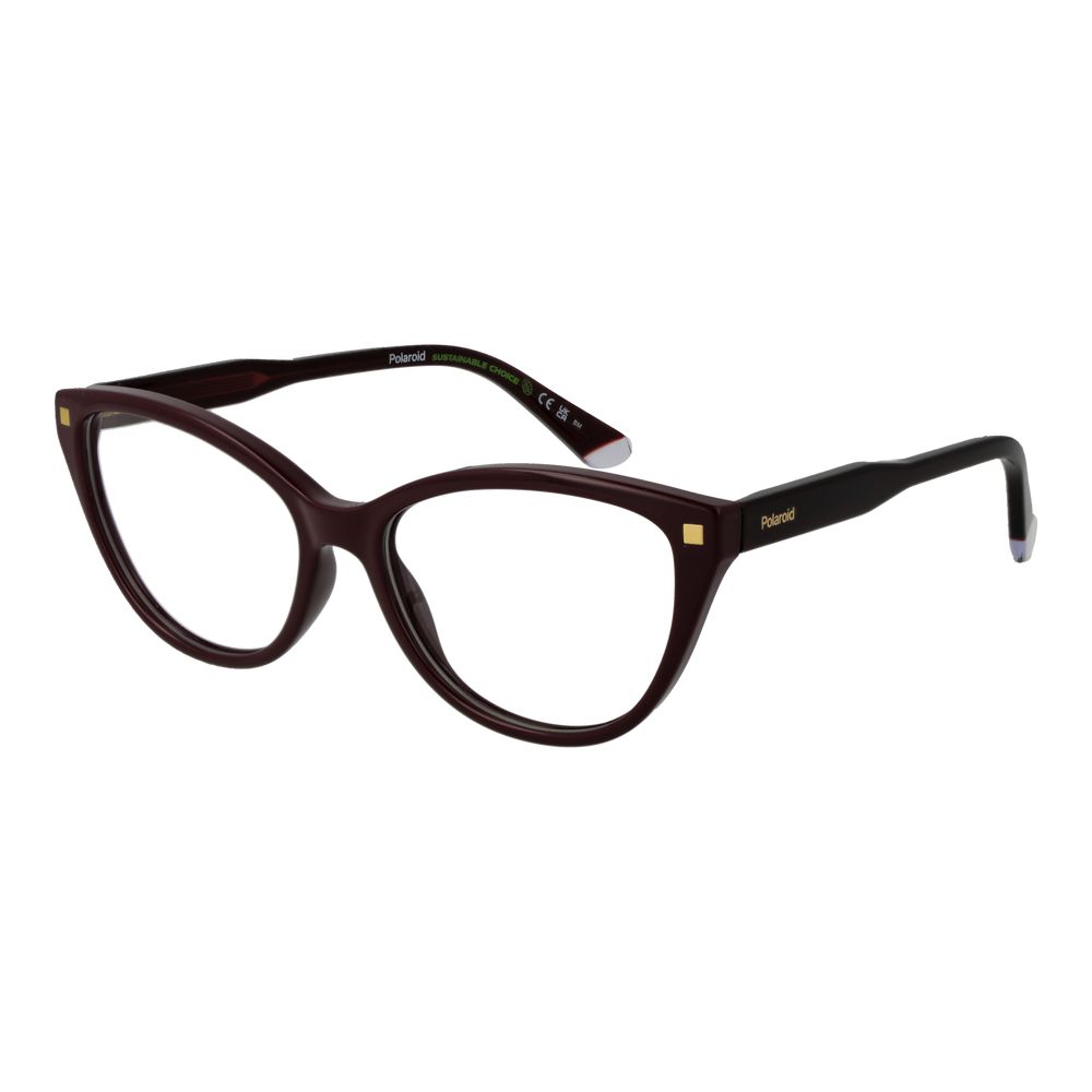 Burgundy Plastic Glasses (Frames)