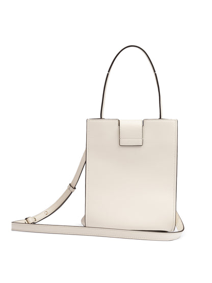 White Leather Shoulder Bag