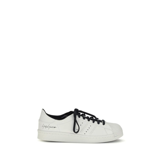 White Calf Leather Bos Taurus Low Top Sneakers