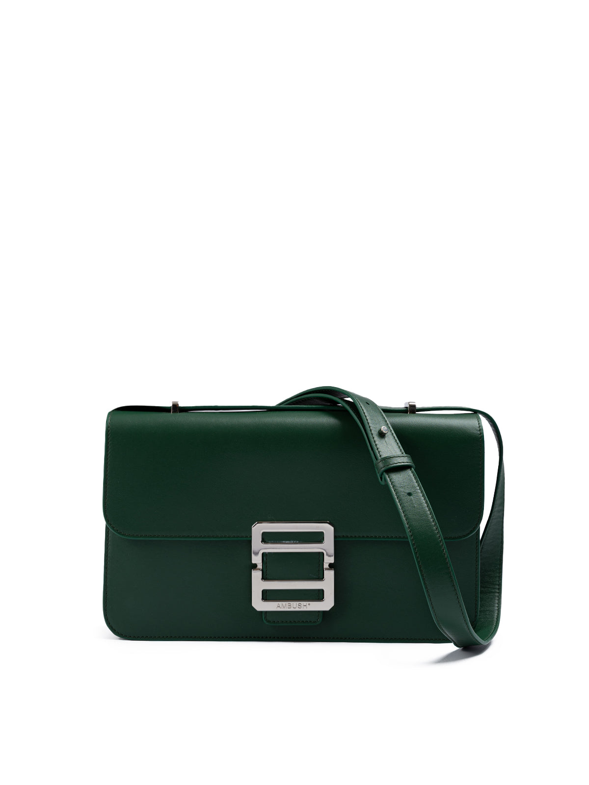 Green Leather Crossbody Bag