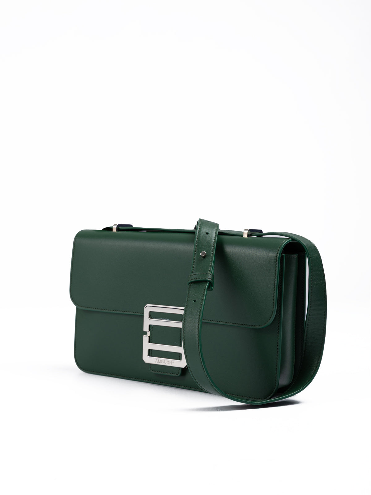 Green Leather Crossbody Bag