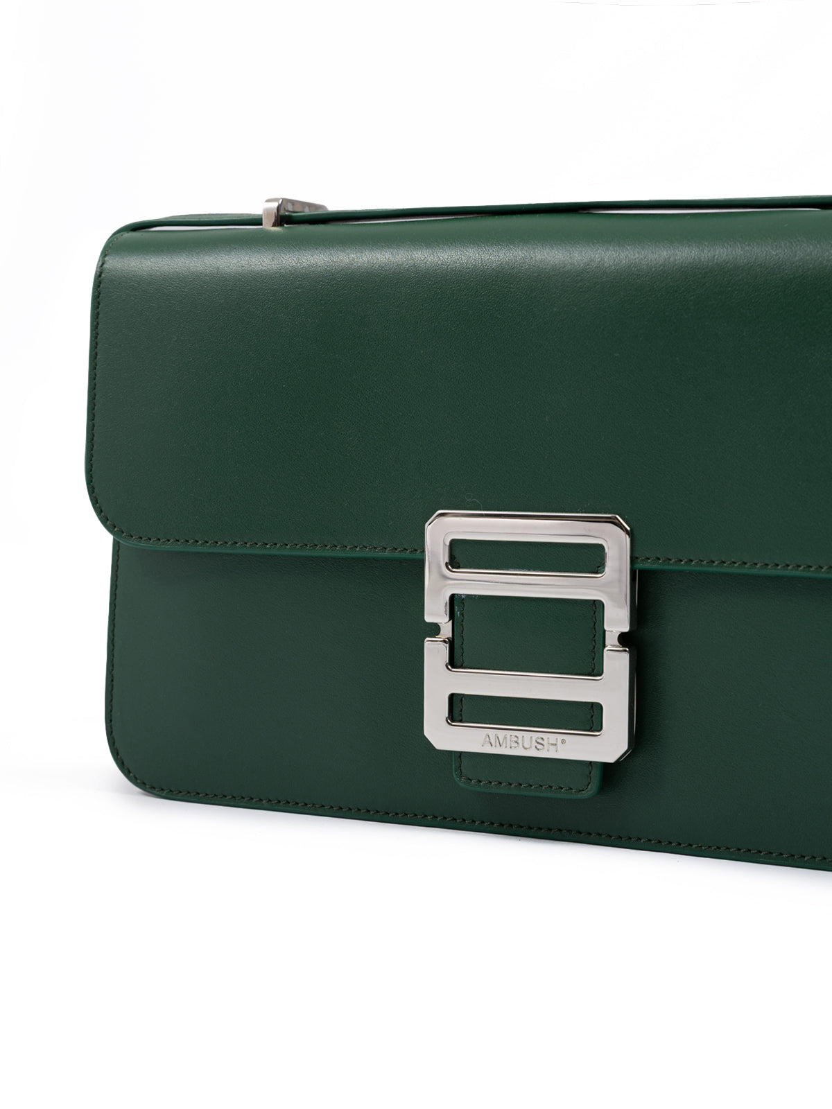 Green Leather Crossbody Bag