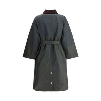 Green Cotton Coat