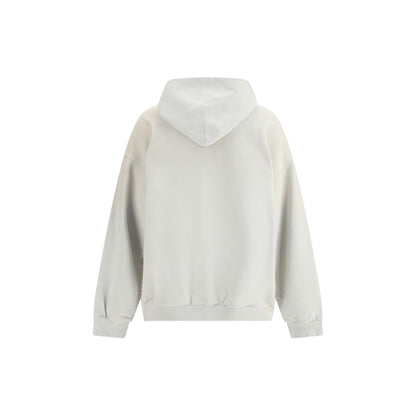 White Cotton Sweatshirt