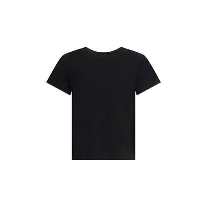 Black Cotton T-Shirt